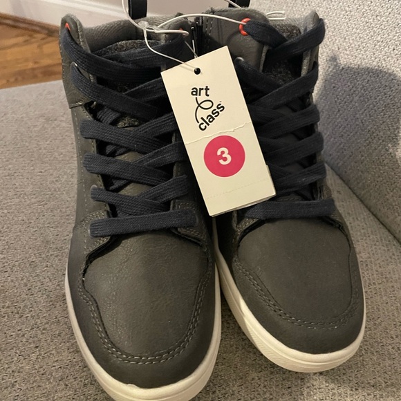 NEW “Art Class” Boys Geoff High Top Sneaks 13-6 - Picture 6 of 6